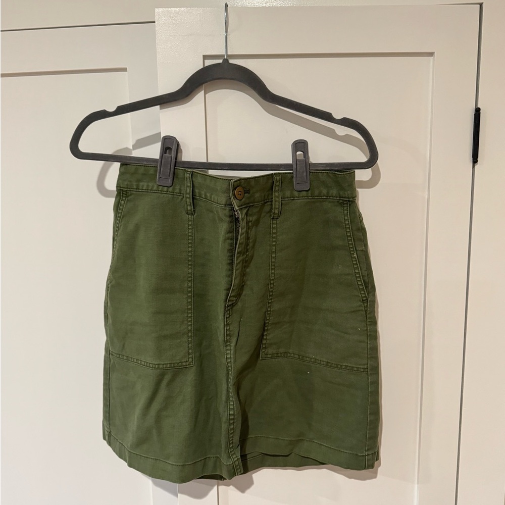 Olive Green J.Crew Skirt